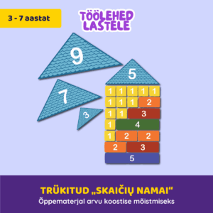Trükitud „Numbrite maja“