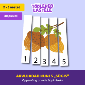 Arvujadad kuni 5 „Sügis“