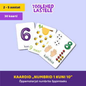 Kaardid „Numbrid 1 kuni 10“