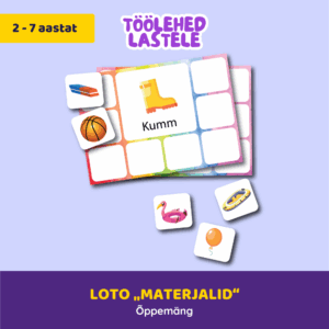 LOTO „Materjalid“