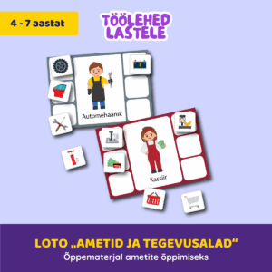 Loto „Ametid ja tegevusalad“