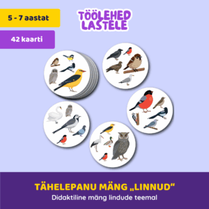Tähelepanu mäng „Linnud“