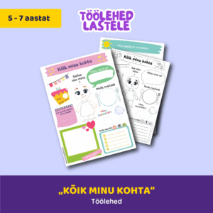 Töölehed „Kõik minu kohta“