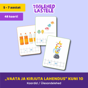 „Vaata ja kirjuta lahendus“ kuni 10