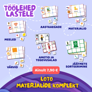 Loto komplekt lastele – 6 õppemängu ühes!