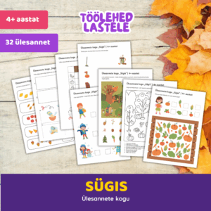 Ülesannete kogu „Sügis“ | 4+ aastat