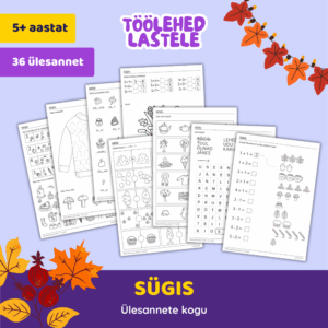 Ülesannete kogu „Sügis“ | 5+ aastat
