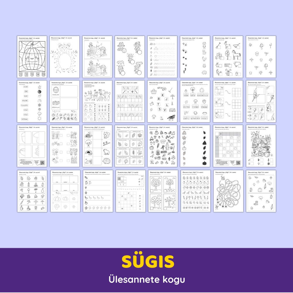 Ülesannete kogu „Sügis“ | 6+ aastat - Image 2