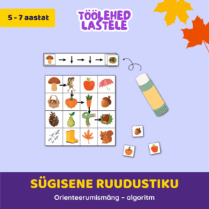 Sügisene ruudustiku orienteerumismäng – algoritm